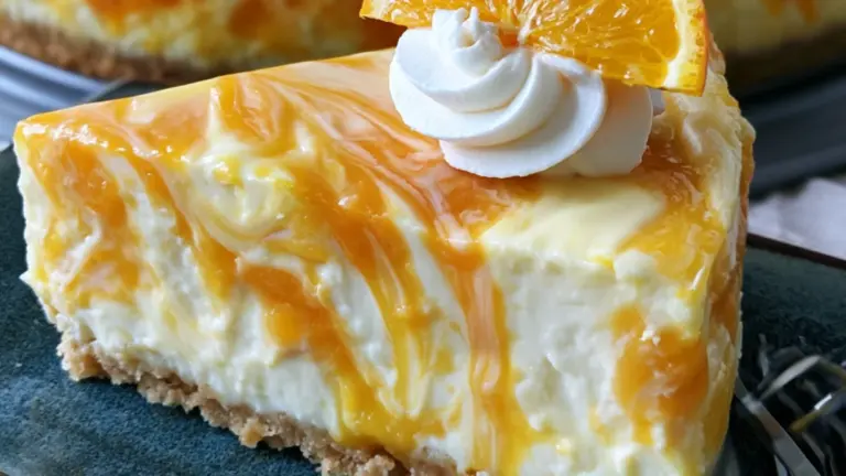 Apelsincheesecake utan ugn: det bästa hemlagade receptet för alla tillfällen