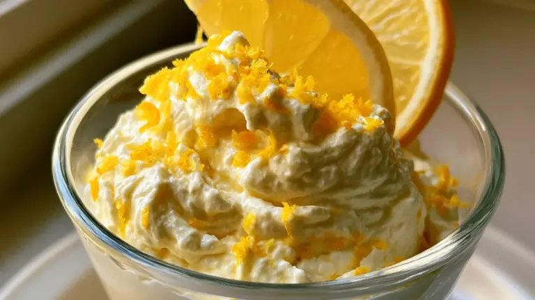 Klassisk citronmousse i glas: krämig, luftig och klar på under en timme