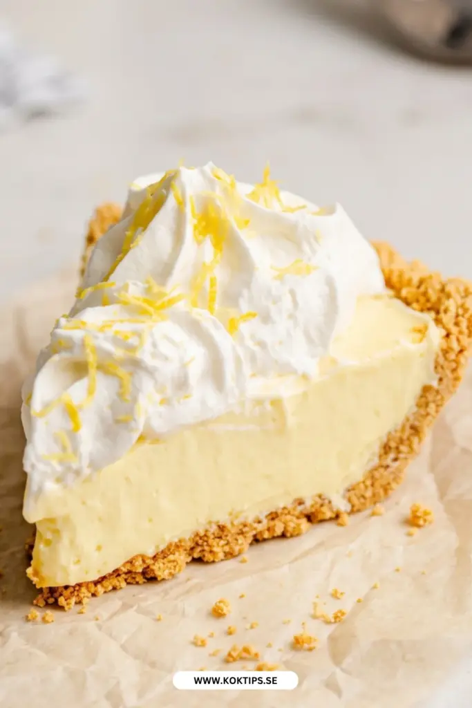 Enkel citronpaj utan ugn: krämig och klassisk sommardessert