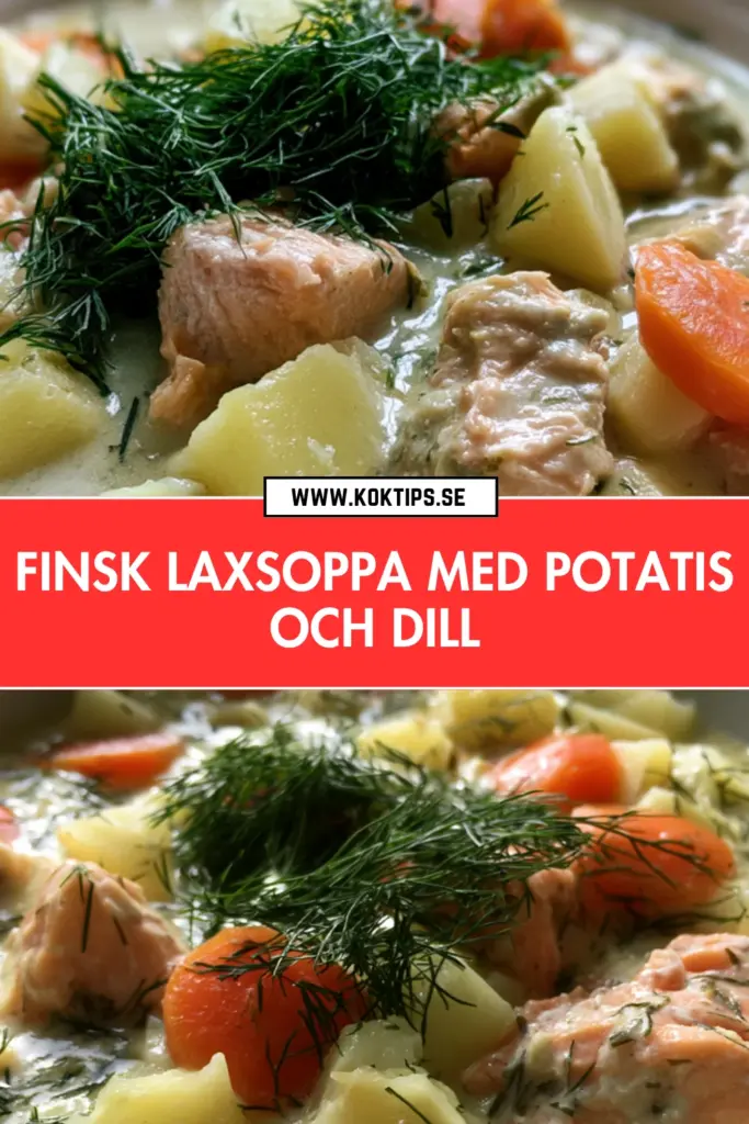 Klassisk finsk laxsoppa: enkel, krämig och full av smak