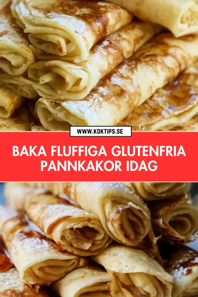 Baka glutenfria pannkakor med perfekt konsistens varje gång