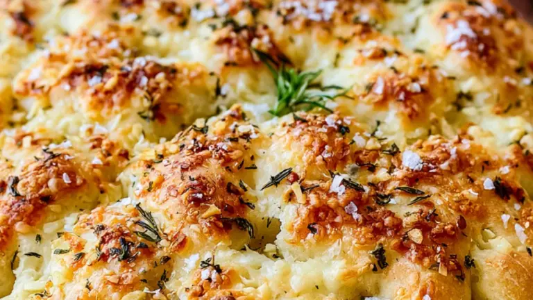 Focaccia med vitlök och parmesan: det bästa hemlagade receptet du kommer baka i år