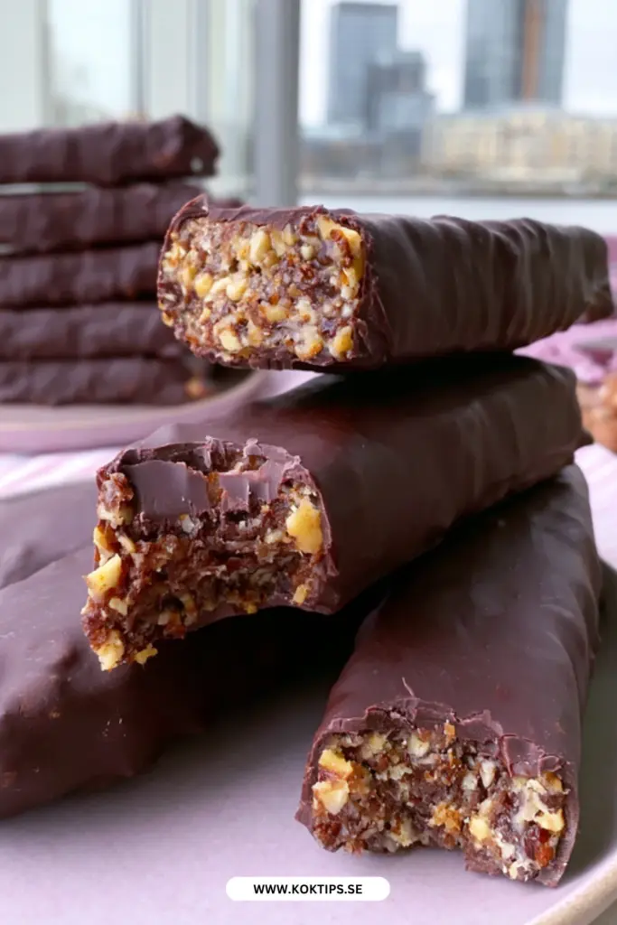 Geishabars med hasselnötter hemma: snabbt, enkelt och krämigt gott