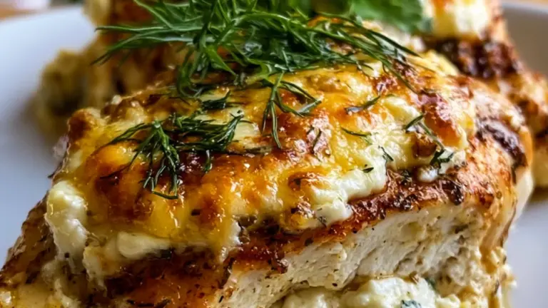Grecisk citronkyckling med fetaost och örter: enkelt recept med klassiska smaker