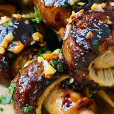 Grillade Champinjoner med Vitlök Snabbt Recept