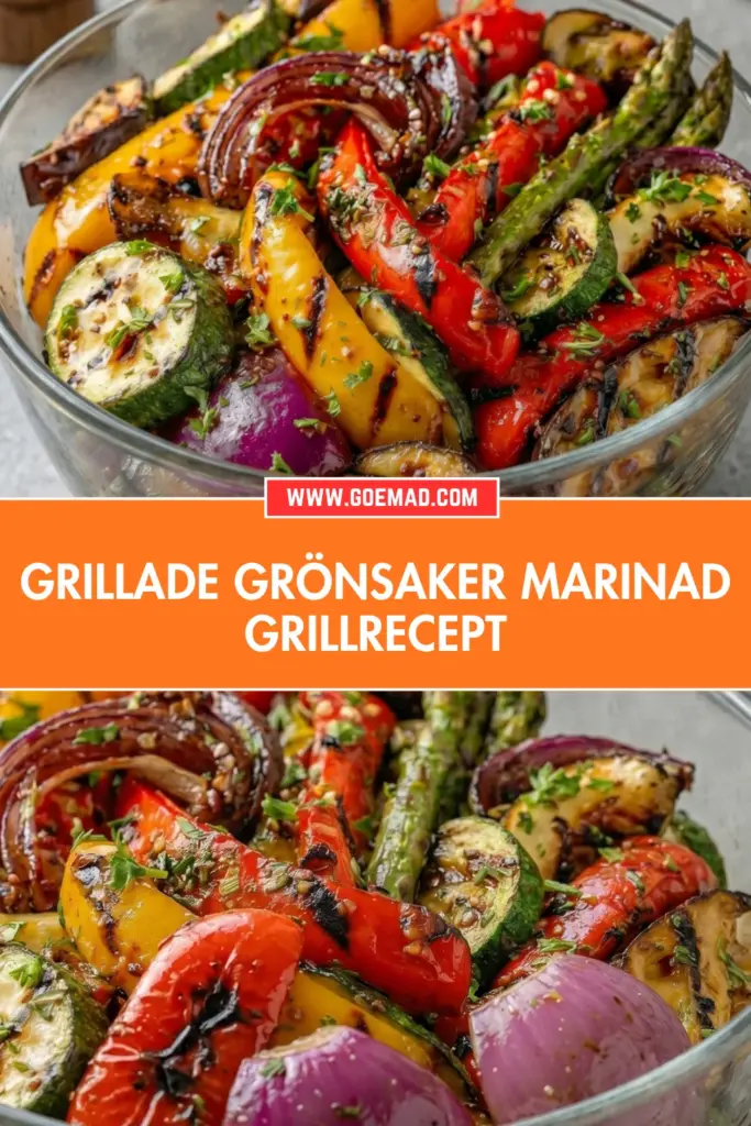 Grillade grönsaker med balsamvinägermarinad: det bästa sommarreceptet