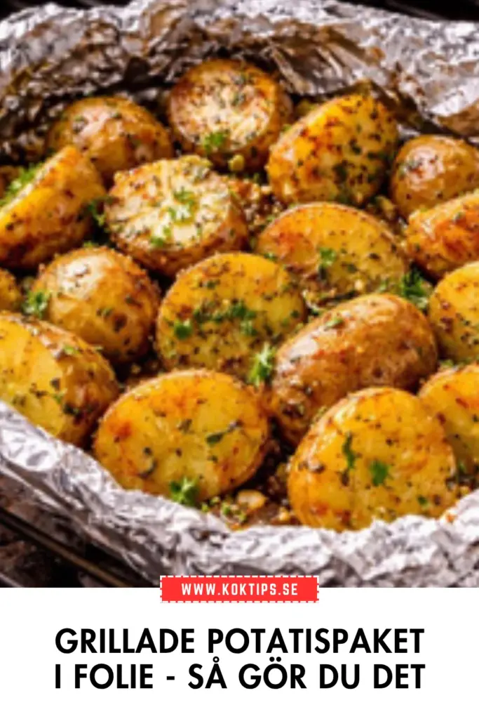 Grillade potatispaket i folie: det klassiska tillbehöret som alla älskar