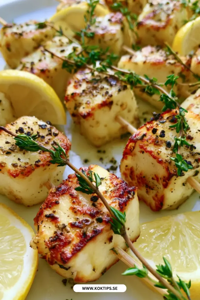 Grillspett Halloumi med Citron: Sommarens Bästa Recept från Grillen