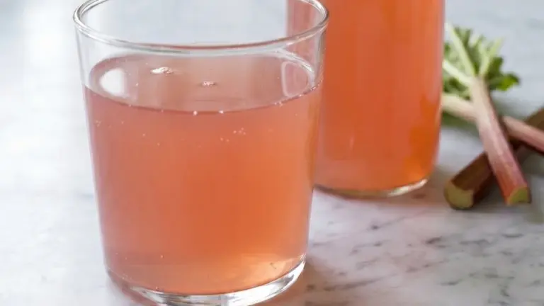 Hemkokt rabarbersaft med citron – Din sommarfavorit