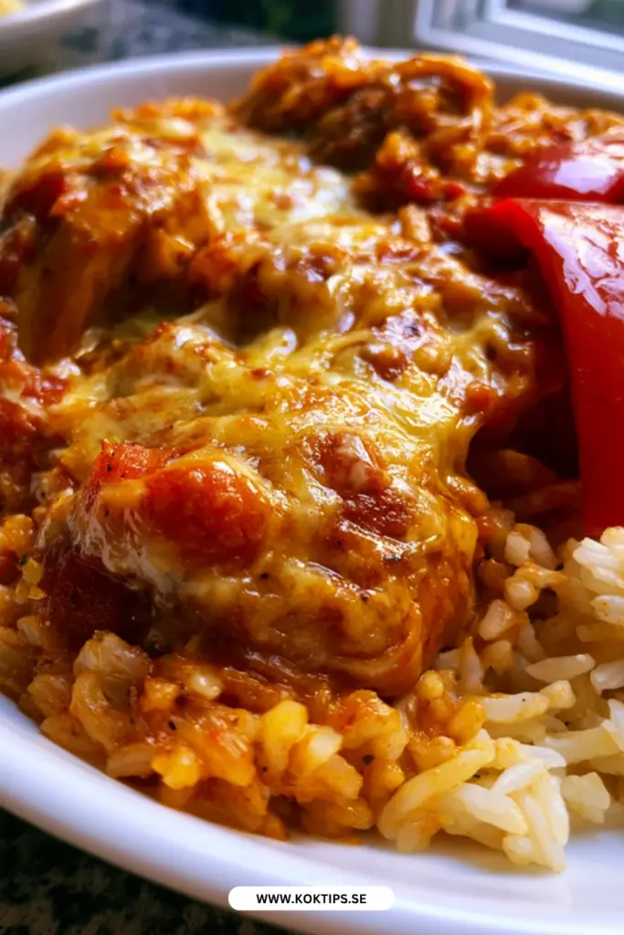 Jollof ris kyckling hemma: det bästa receptet du kommer laga i år