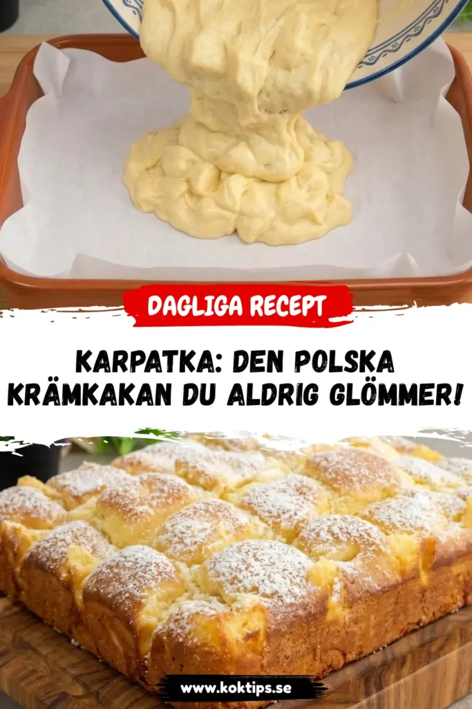 Karpatka: den polska krämkakan du aldrig glömmer!