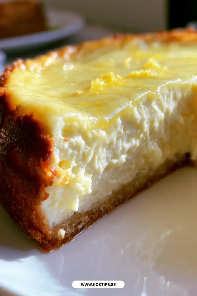 Tysk Cheesecake: Den Krämiga Klassikern med Hemgjord Mördeg
