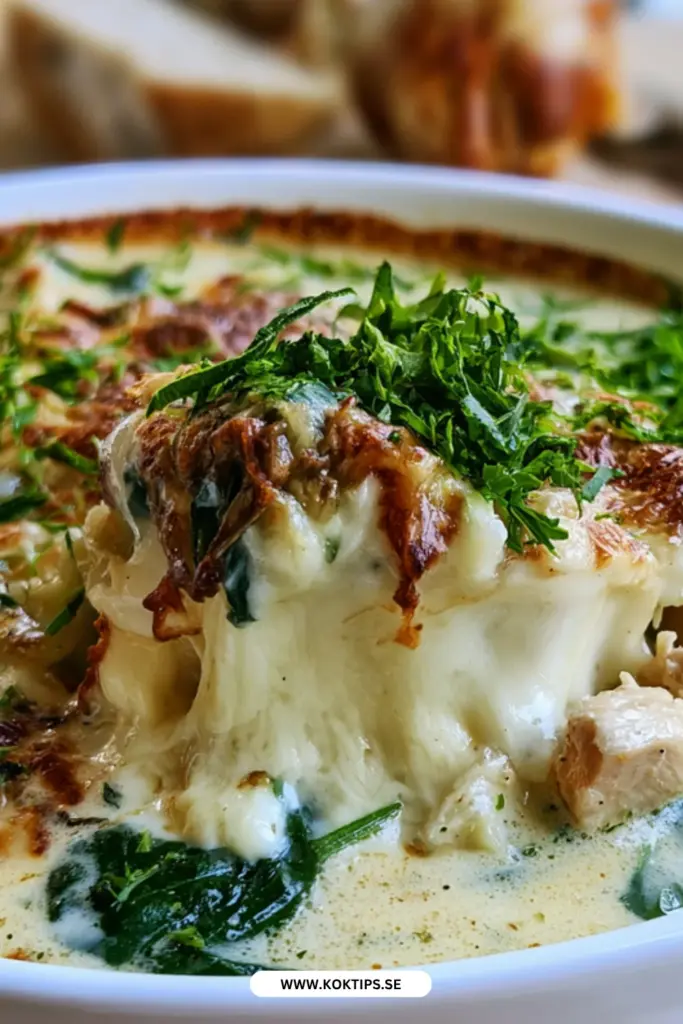 Krämig vit lasagnesoppa: en klassisk snabb rätt som hela familjen älskar