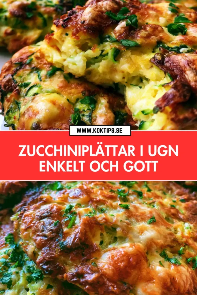 Krispiga zucchiniplättar ugn: enkelt hemlagat recept med massor av smak