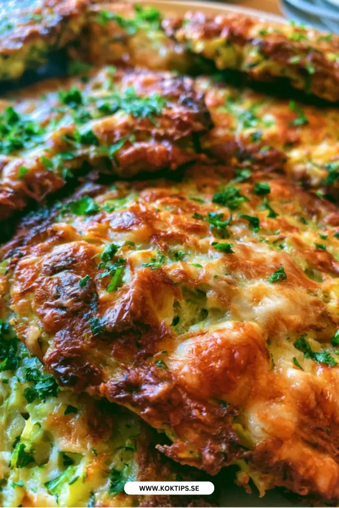 Krispiga zucchiniplättar ugn: enkelt hemlagat recept med massor av smak