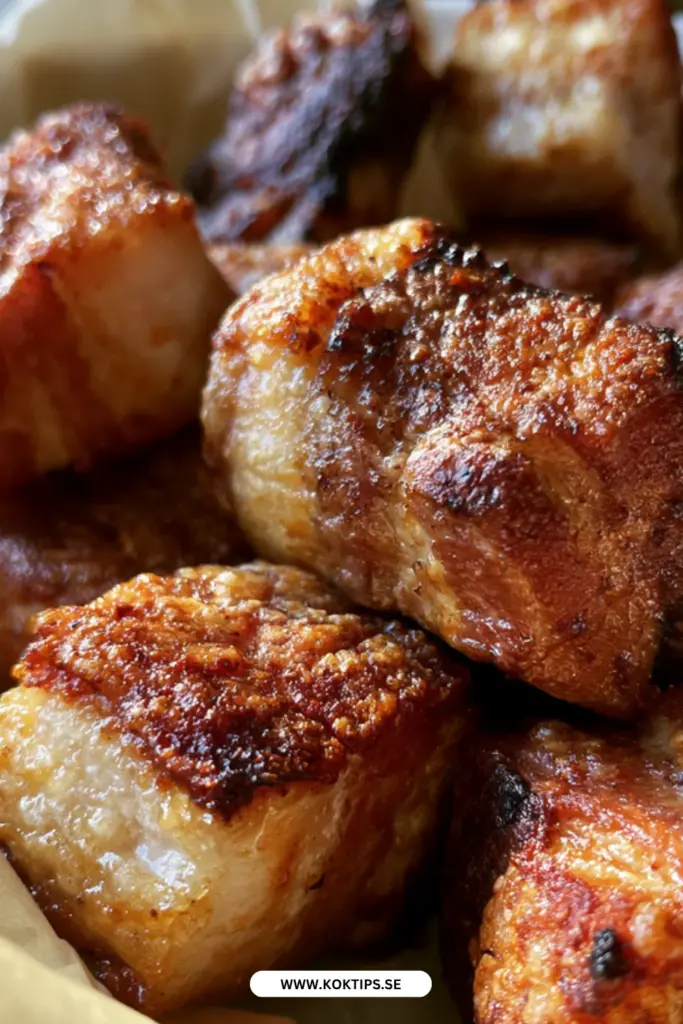 Krispigt ugnsbakat sidfläsk hemma: klassiskt recept med oemotståndlig knaprig yta