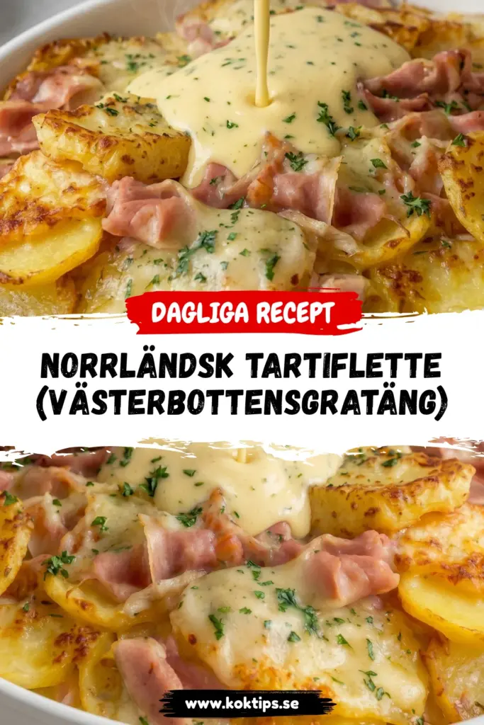 Norrländsk Tartiflette (Västerbottensgratäng med fäbodfläsk)