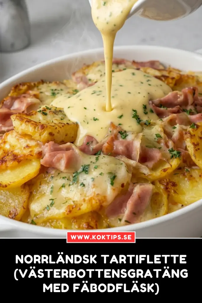 Norrländsk Tartiflette (Västerbottensgratäng med fäbodfläsk)