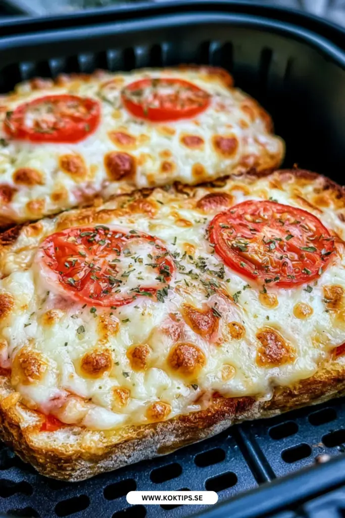 Pizzamackor i airfryer: det godaste hemlagade receptet på bara minuter