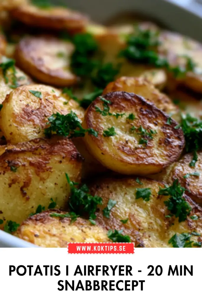 Potatis i airfryer: gyllene klyftor med perfekt crunch varje gång