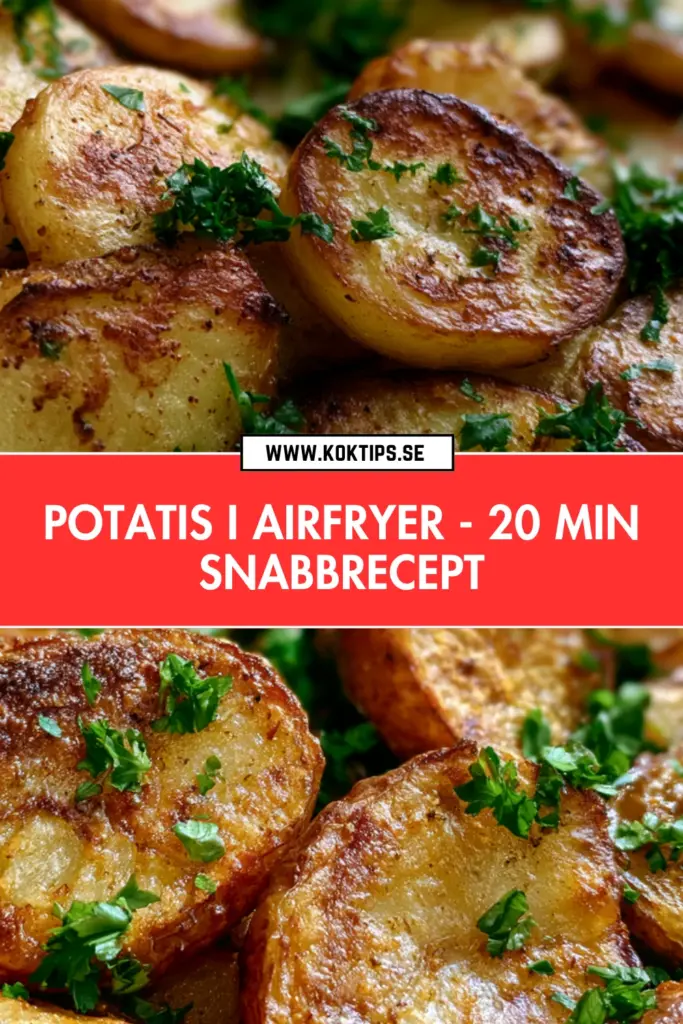 Potatis i airfryer: gyllene klyftor med perfekt crunch varje gång