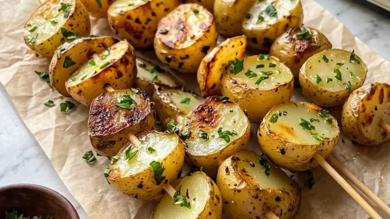 Hemgjorda potatisspett med vitlök: det enklaste receptet du kommer göra i sommar