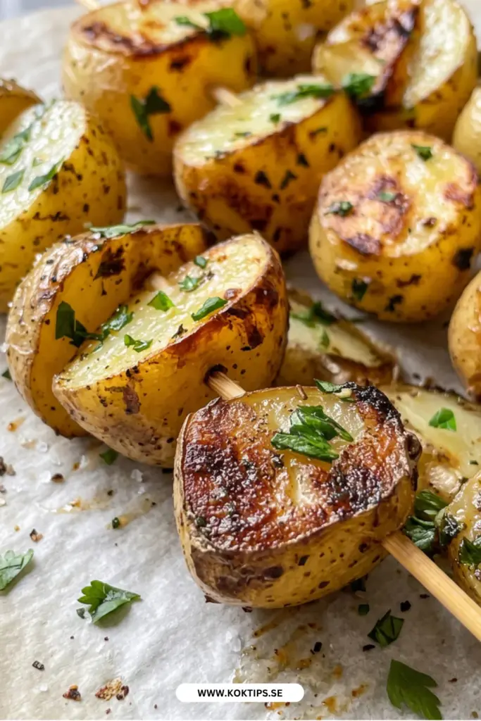 Hemgjorda potatisspett med vitlök: det enklaste receptet du kommer göra i sommar