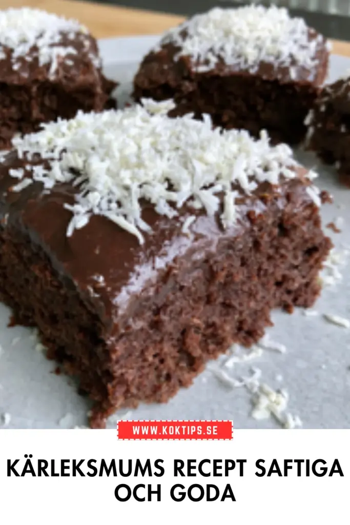 Kärleksmums Recept: Saftiga och Goda Kakbitar som Alltid Lyckas