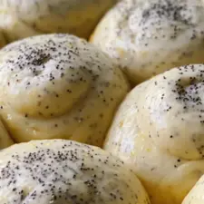 Citronbullar med vallmofrön recept långpanna