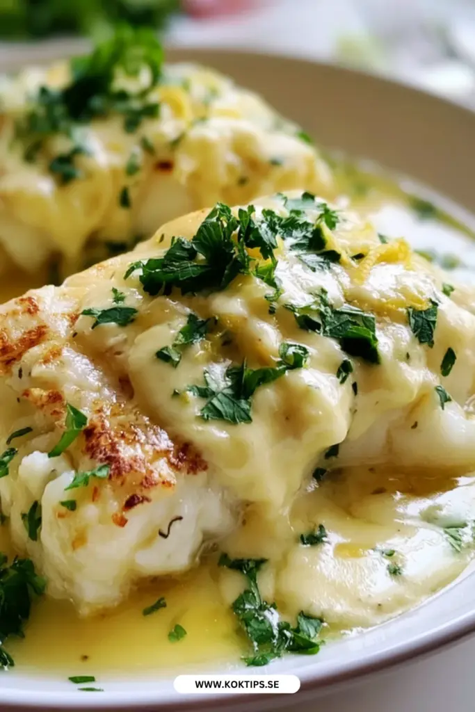 Smörstekt torskrygg recept: krispig fisk med len och lyxig smörsås