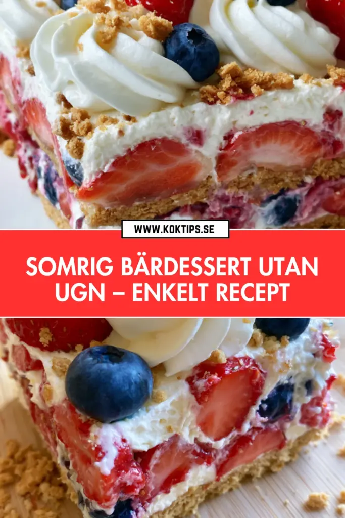 Bärdessert utan ugn: det enklaste och krämigaste sommarreceptet