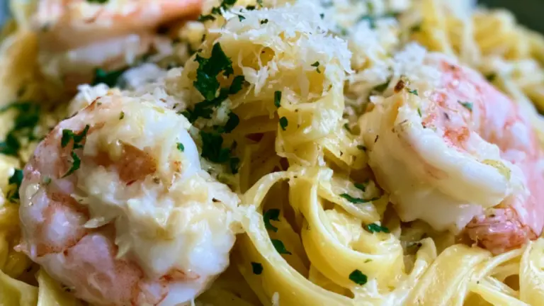 Krämig pastagratäng med räkor: det hemlagade receptet som alltid imponerar