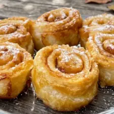 Äppelbullar av smördeg receptet här