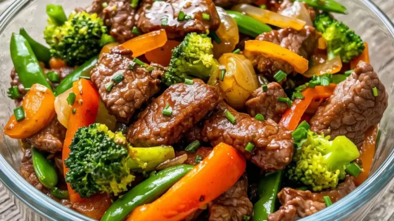 Biffwok med grönsaker: enkelt recept klart på 30 minuter