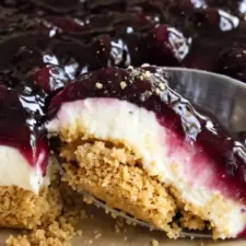 Blåbärscheesecake utan ugn recept enkelt