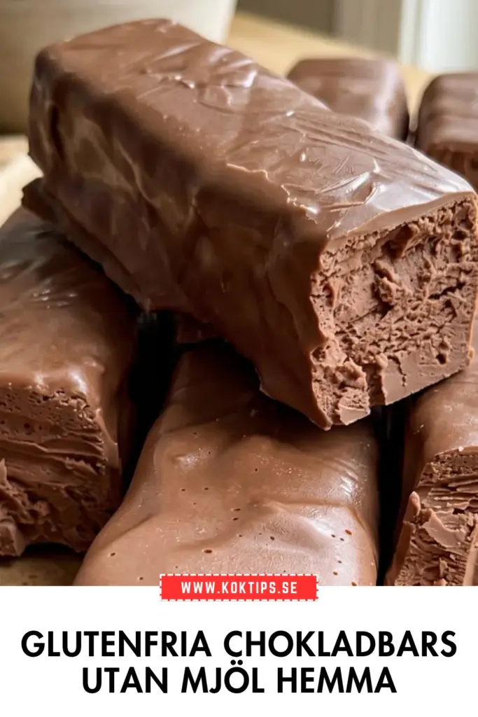 Chokladbars utan mjöl hemma: det godaste glutenfria receptet du testar i år