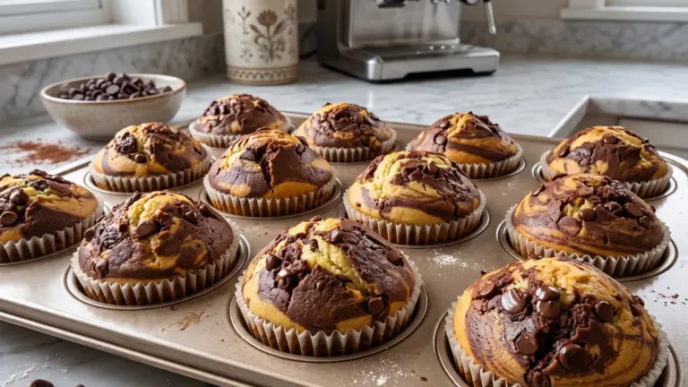 Chokladmuffins med gömd choklad: det enklaste receptet du kommer att baka
