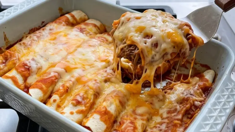 Enchiladas med nötfärs på bara 5 ingredienser: enkelt, mättande och fullständigt oemotståndligt