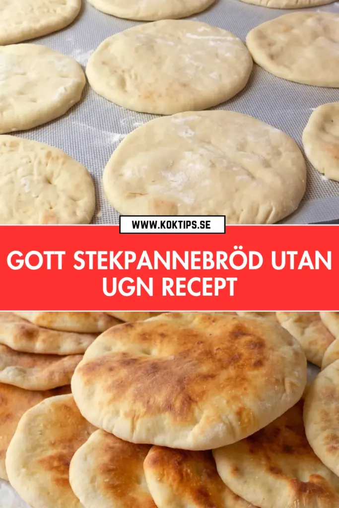 Stekpannebröd utan ugn: det godaste hemlagade receptet du kommer göra
