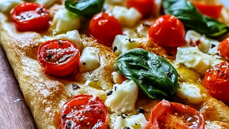 Hemgjord focaccia med mozzarella: det godaste receptet du någonsin bakar