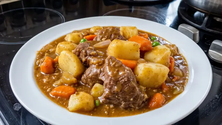 Enkel och Mättande Högrevsgryta: Gammaldags Recept med Djup Smak