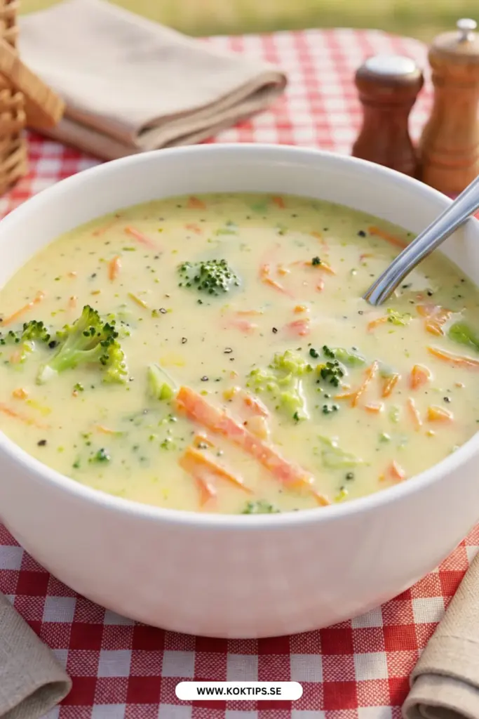 Hemgjord grönsakssoppa med broccoli och zucchini: det godaste receptet för hela familjen