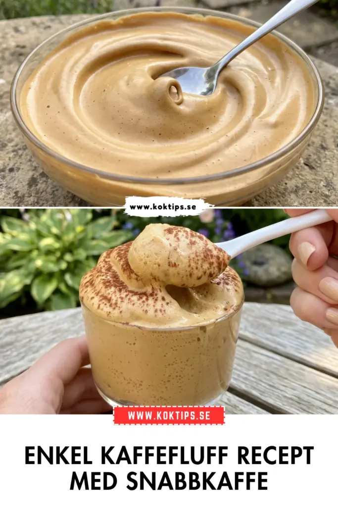 Kaffefluff på snabbkaffe: det enklaste och krämigaste receptet du testat