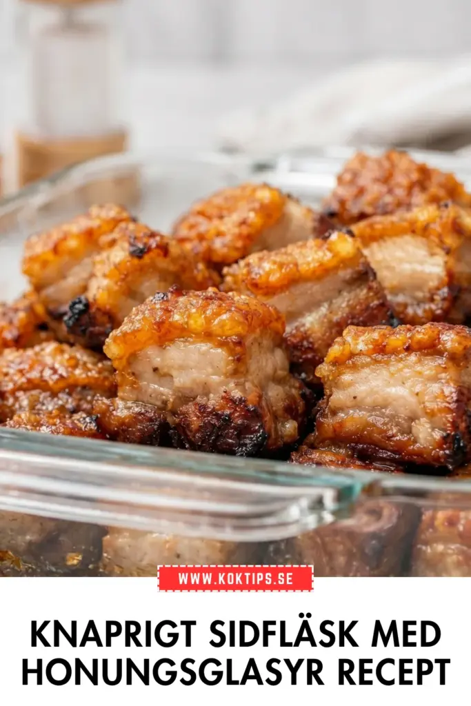 Så gör du knaprigt sidfläsk med honung: enkelt recept med perfekt svål