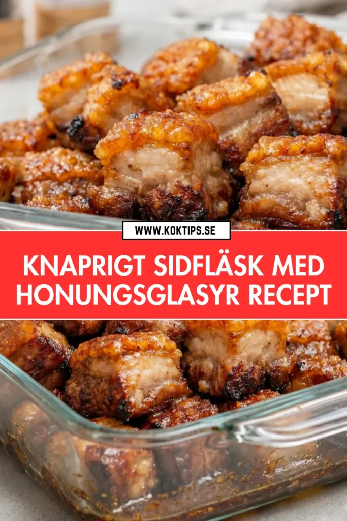 Så gör du knaprigt sidfläsk med honung: enkelt recept med perfekt svål