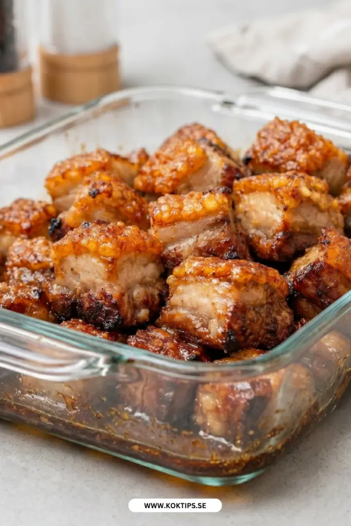 Så gör du knaprigt sidfläsk med honung: enkelt recept med perfekt svål