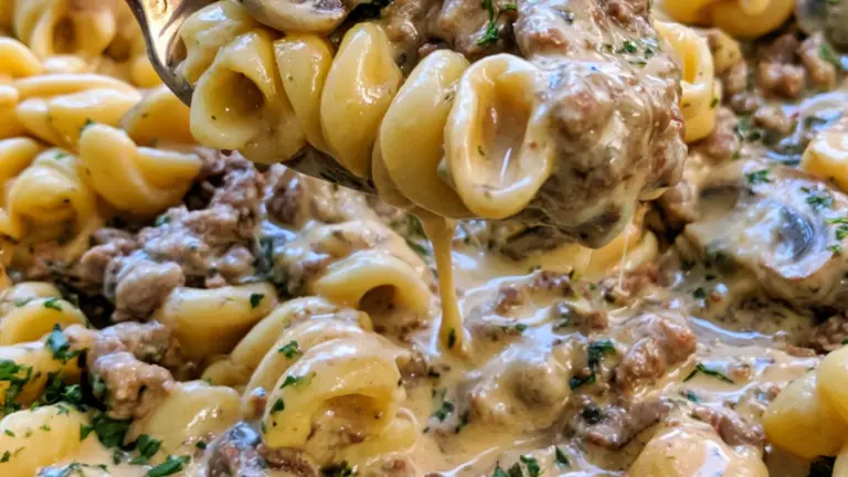 Köttfärsstroganoff med pasta på 30 minuter: enkel och krämig vardag