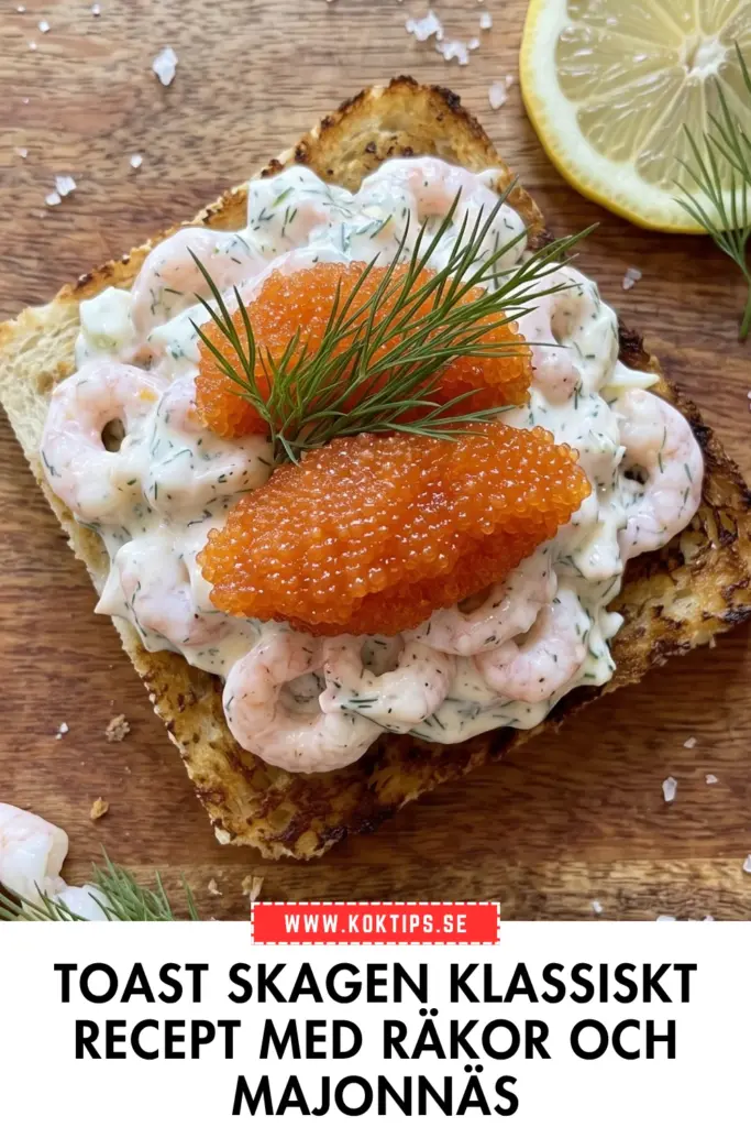 Enkel och klassisk Toast Skagen: det bästa hemlagade receptet med räkor