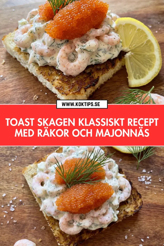 Enkel och klassisk Toast Skagen: det bästa hemlagade receptet med räkor