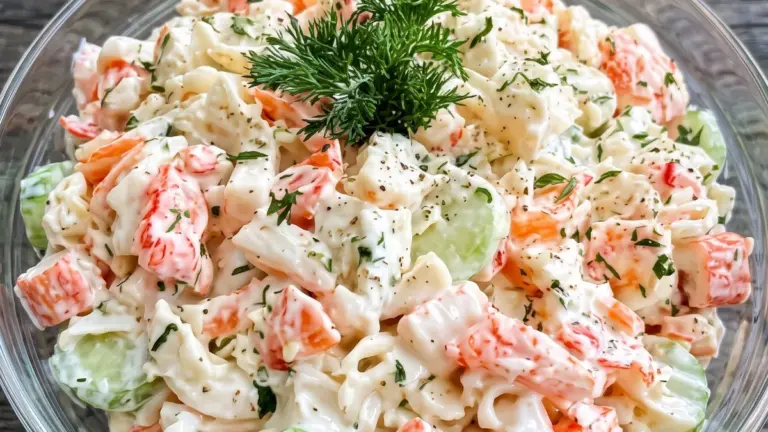 krämig gurk- och tomatsallad